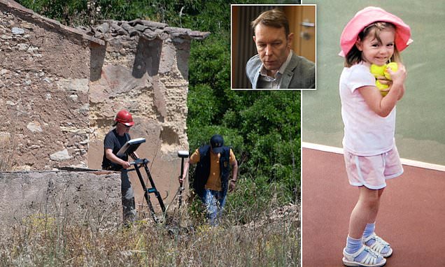 Law Enforcement Teams Conduct Meticulous Excavation in Abandoned Area Near Praia da Luz to Find Clues About Madeleine McCann