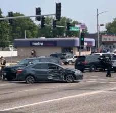 Man identified as Srt Sani tragically shoots his jealous friend inside an orange Dodge Challenger in the middle of a St Louis intersection