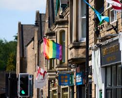 Matlock town council removes Pride flag after Christian bookshop complains about LGBTQ+ display near its entrance