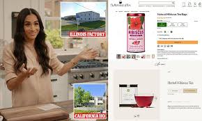 Meghan Markle partners with Netflix-linked tea company in California to sell As Ever herbal blends at triple the price from her Montecito lifestyle brand