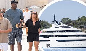 Michael Jordan kicks off luxury summer vacation in Sardinia aboard his $115 million superyacht while chaos unfolds at his Los Angeles flagship store