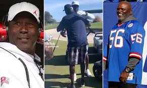 Michael Jordan surprises golfing buddies