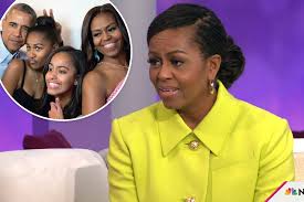 Michelle Obama enjoys relaxed lunch with daughters Malia and Sasha at exclusive Lobster Club in Mallorca alongside longtime friends James Costos and Michael Smith
