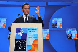 NATO adjusts official language on Russia as member countries meet in The Hague to unveil new defense spending goals