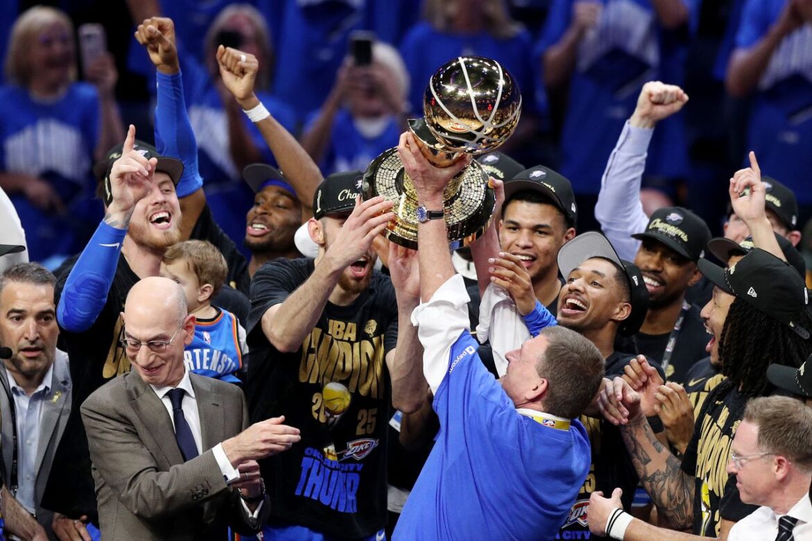Oklahoma City Thunder win historic NBA championship and bring the Larry O’Brien Trophy home with a massive celebration parade under scorching heat