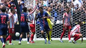 Paris Saint-Germain dominate Atletico Madrid with four-goal showcase under blistering heat at the Rose Bowl in Pasadena