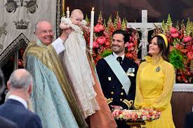 Princess Sofia welcomes family and royal guests to celebrate Princess Ines’ christening at Drottningholm Palace in Stockholm