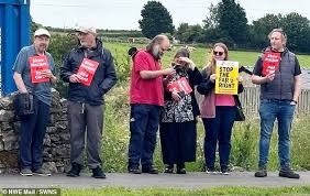 Protesters clash over mosque construction as local community in Dalton-in-Furness reacts to South Lakes Islamic Centre plan