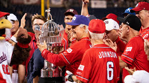Republicans dominate charity baseball game as lawmakers trade politics for teamwork at Nationals Park in Washington DC