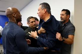 Senator Alex Padilla gets handcuffed and dragged out of Homeland Security Secretary Kristi Noem’s press conference in Los Angeles after interrupting immigration remarks