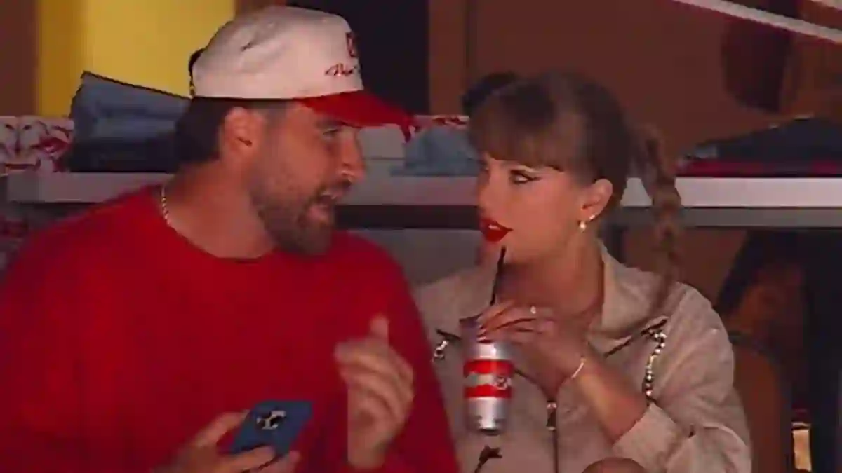 Taylor Swift turns heads in VIP suite while Travis Kelce nearly steals the spotlight with daring outfit choice at Panthers versus Oilers game in Florida