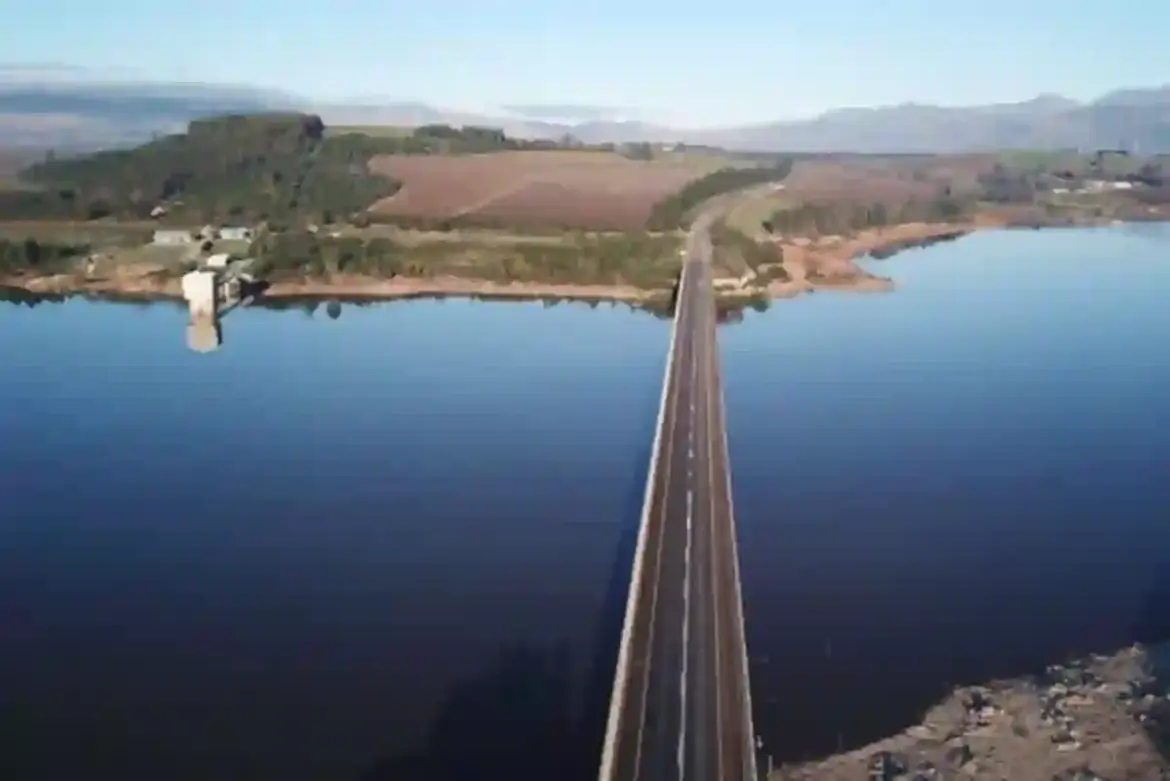 Dam levels in Western Cape improve after consecutive rains although still behind last year’s totals