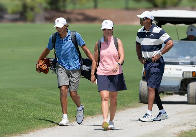 Tiger Woods sparks fan concern after revealing frail leg while supporting son Charlie at junior golf tournament in South Florida