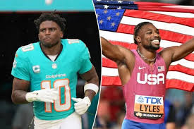 Tyreek Hill mocks Noah Lyles after Olympic sprinter cancels New York foot race with NFL star
