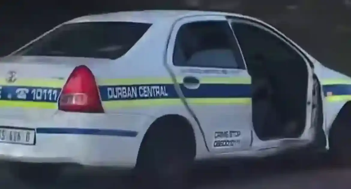 KwaZulu-Natal Police Commissioner Orders Disciplinary Action Against Officer Who Drove Doorless Police Car After Accident in Durban North