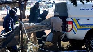 Community mourns innocent man who was killed during police shootout with illegal miners in Riverlea Johannesburg