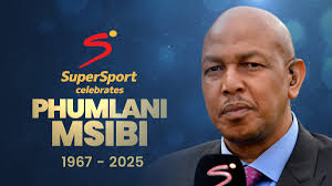 South African sports broadcasting legend Phumlani Msibi passes away after brief illness leaving fans and colleagues mourning nationwide