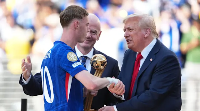 Cole Palmer and Donald Trump