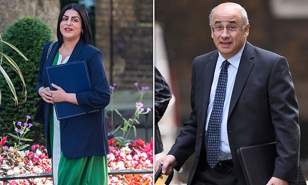 Justice Secretary Shabana Mahmood and Former High Court judge Sir Brian Leveson