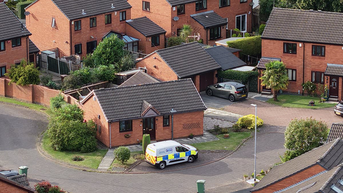Officers attended the semi-detached home in Austhorpe Court (pictured) where it was confirmed that the three-year-old girl had died