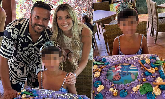Pedro, alongside his ex-wife Carolina Martín, and their son Marc