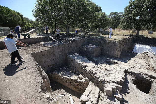 The ancient city of Troy in northwestern Turkey