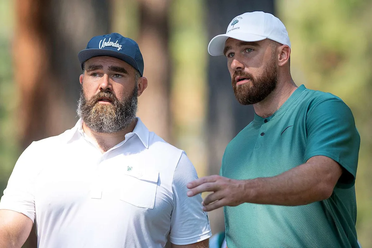 Travis and Jason Kelce spark chaos as they entertain fans with wild golf antics at Lake Tahoe celebrity tournament