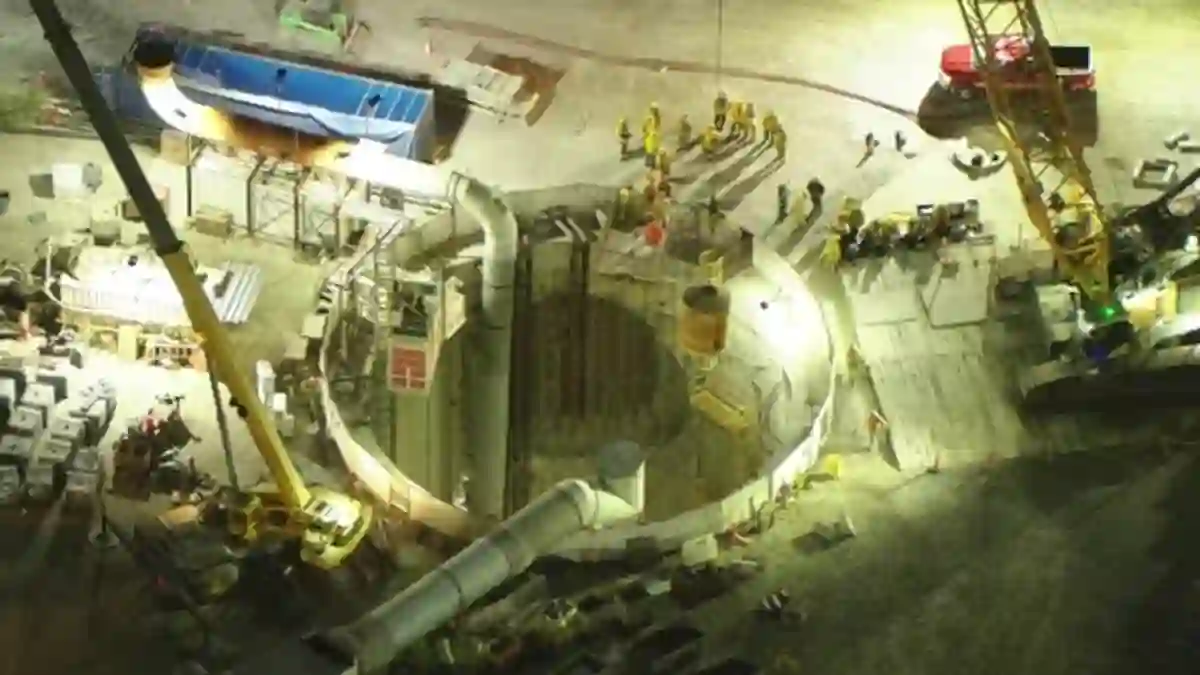 Tunnel collapse