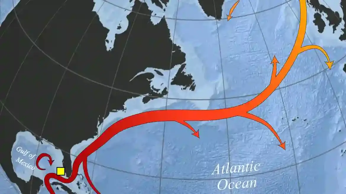 Climate researchers reveal that global warming may shut down the Atlantic current and bring harsher winters and flooding risks to New England New York and northern Europe