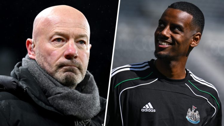 Alan Shearer and Alexander Isak