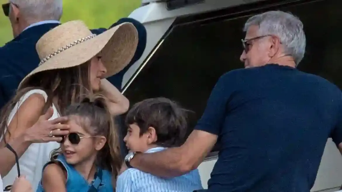 George and Amal Clooney host star-studded party at Villa Oleandra on Lake Como with Adam Sandler and Hollywood friends