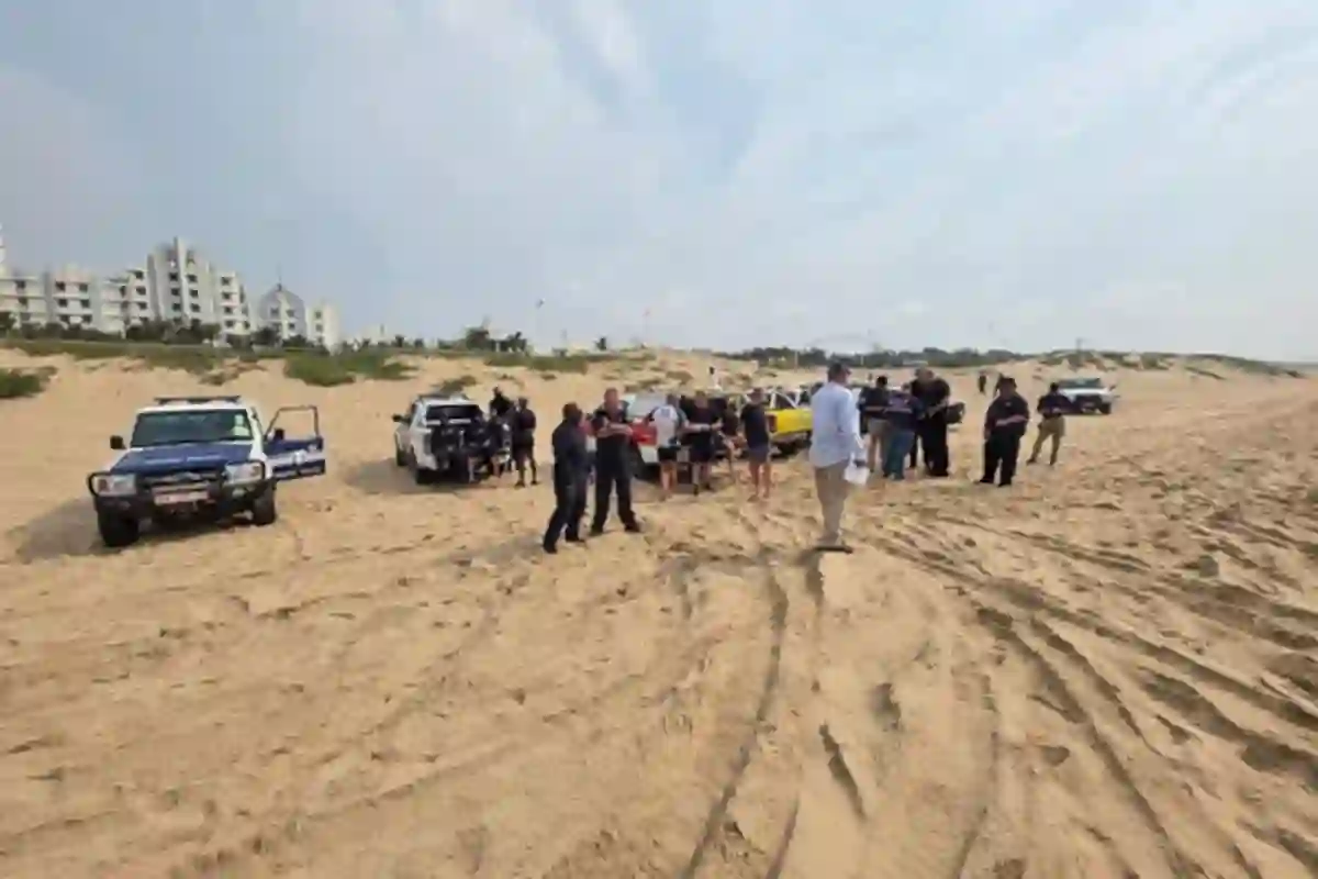 Multi-agency teams deploy advanced technology to recover missing pilot Andrew Blackwood-Murray near Suncoast Beach in Durban