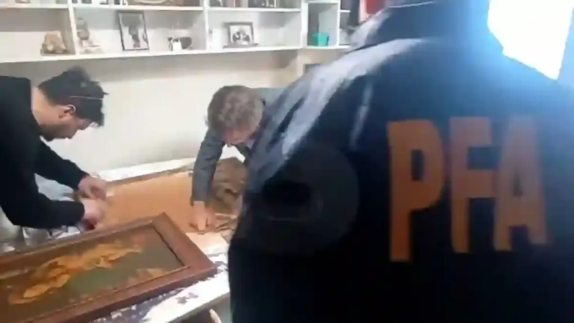 Argentine police raid Nazi heiress Patricia Kadgien’s Mar del Plata home in search of stolen World War Two painting Portrait of a Lady