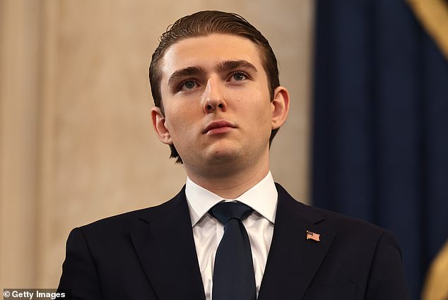Donald Trump’s teenage son Barron turns attention toward business deals and academic success in Manhattan as his personal life takes a backseat