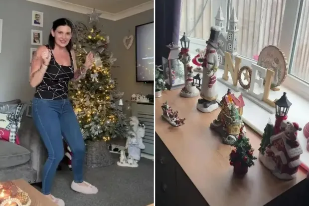 Christmas magic arrives early in Janet’s UK home