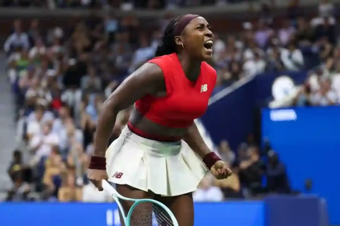Coco Gauff fights through nerves and emotion as she defeats Donna Vekic in a tense second round battle at the US Open in New York