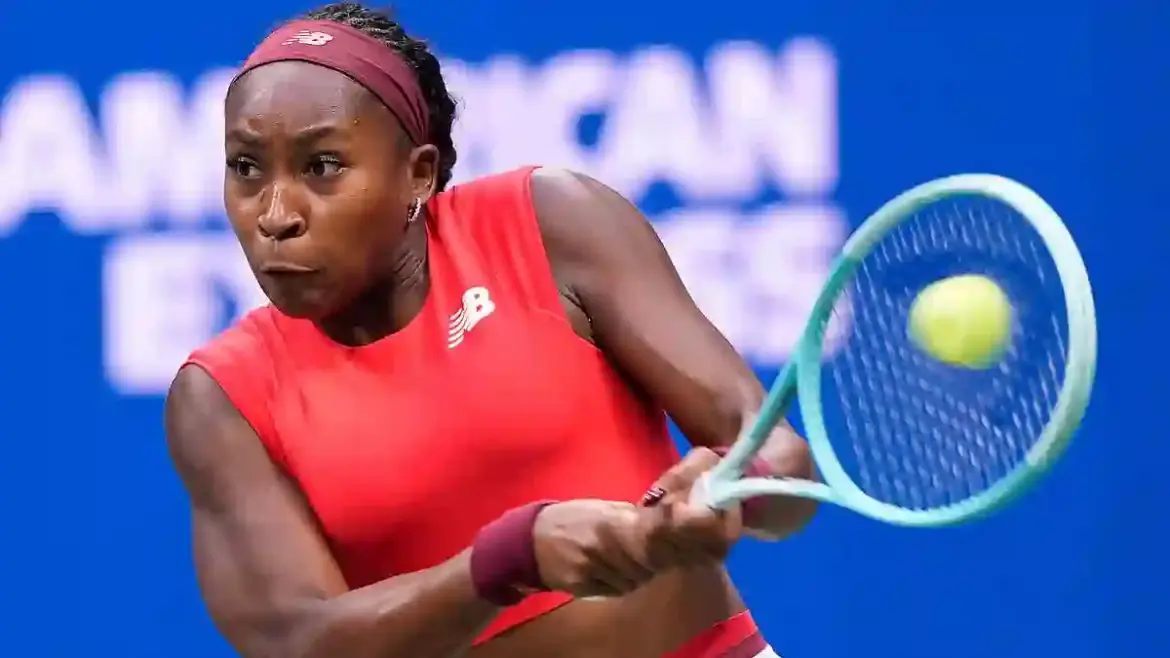 Coco Gauff battles through errors and defeats Ajla Tomljanovic in a tense three set thriller at the US Open in New York