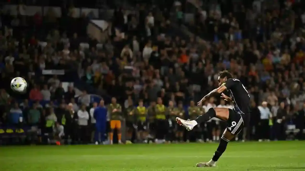Dominic Calvert-Lewin struggles to score as Leeds United crash out of the Carabao Cup at Hillsborough