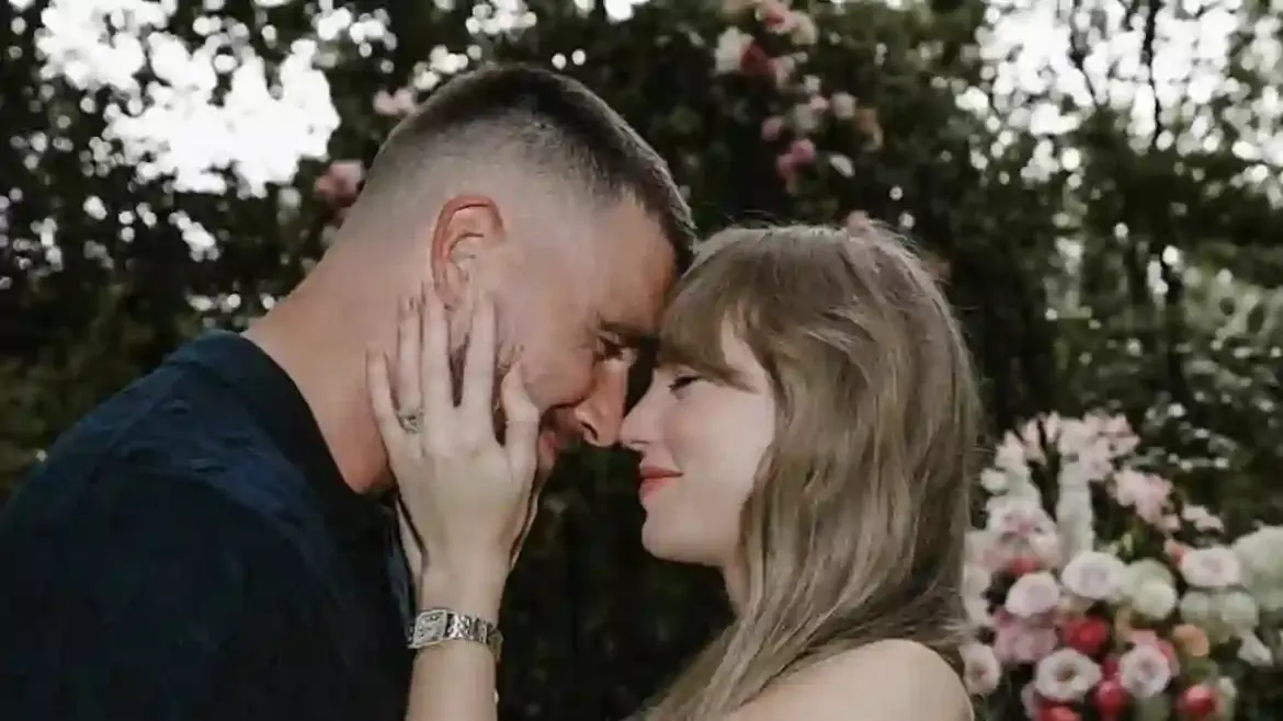 Donna Kelce begins saving photographs flowers and personal notes as her son Travis Kelce gets engaged to Taylor Swift in Kansas City