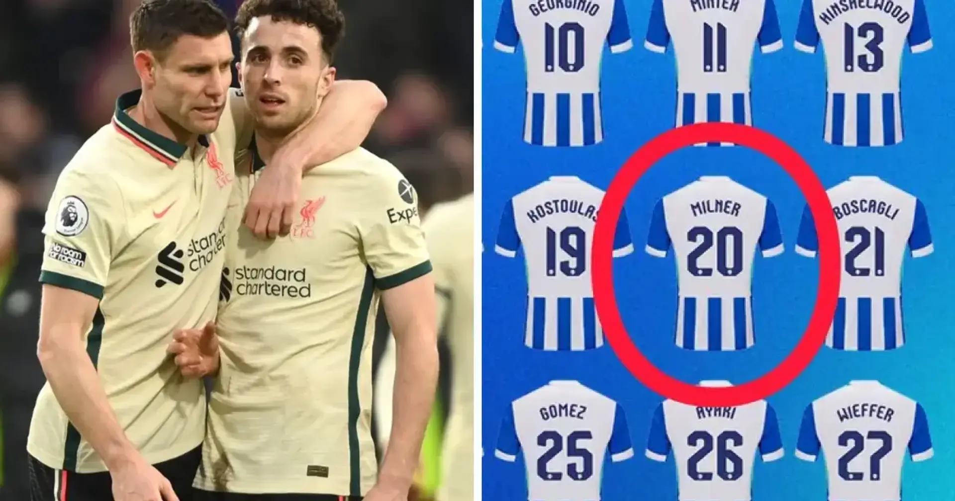 James Milner and Diogo Jota