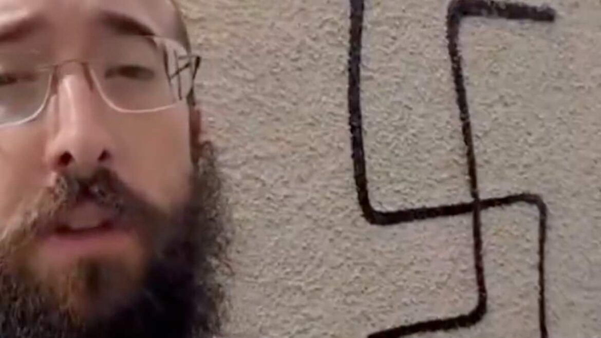 Jewish community faces fear as boy is fired at from passing car and swastikas appear on homes in Bournemouth