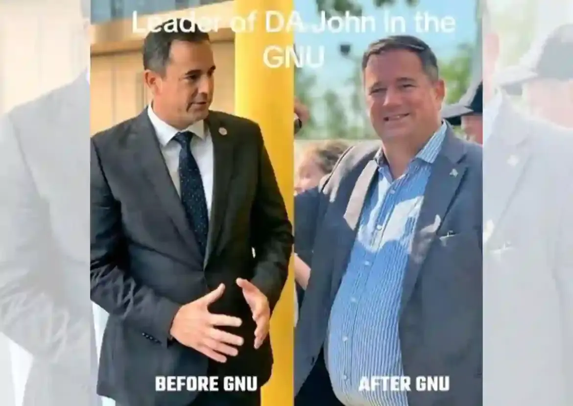 Minister of Agriculture John Steenhuisen Faces Social Media Backlash Over Perceived Weight Gain While Serving in the Government of National Unity in South Africa