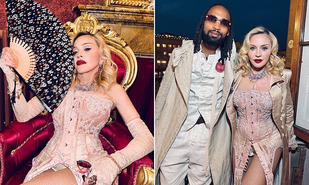 Madonna and Akeem Morris