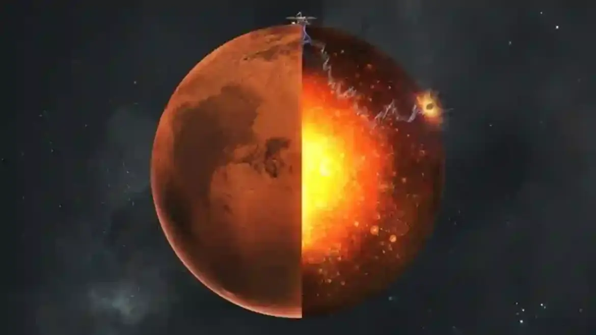 Scientists uncover hidden rocky fragments deep inside Mars as NASA InSight data reveals the planet’s messy interior structure