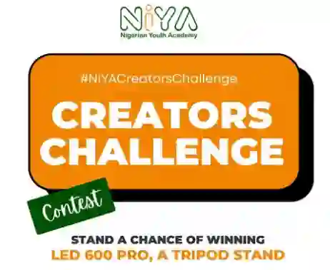 Nigerian Youth Academy launches creative video challenge to reward young content creators across Instagram and Twitter