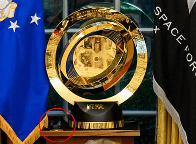 Noni Madueke’s missing medal spotted in the White House