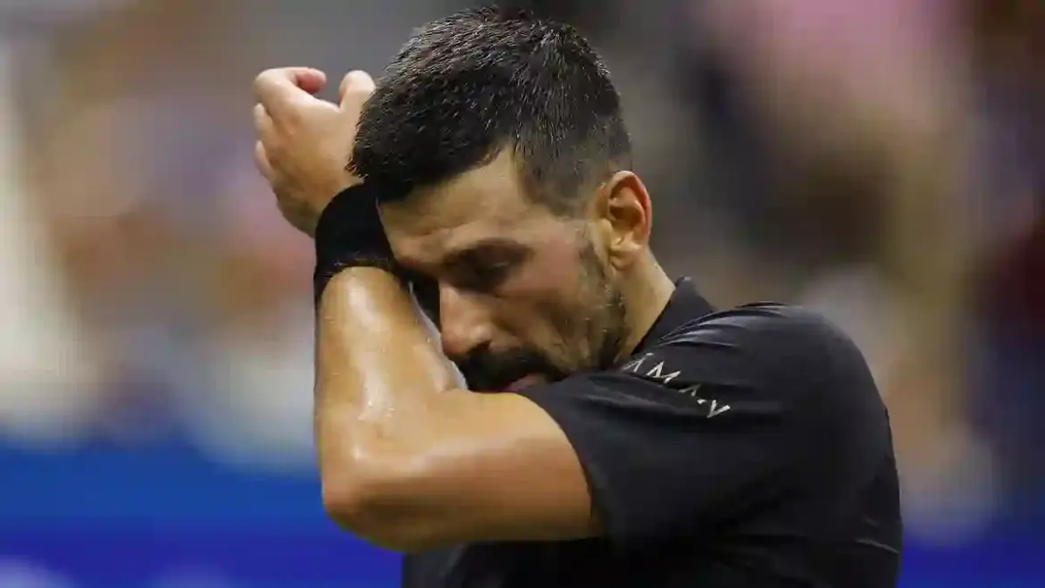 Novak Djokovic Battles Gruesome Blister to Secure First Round Victory at the US Open in New York