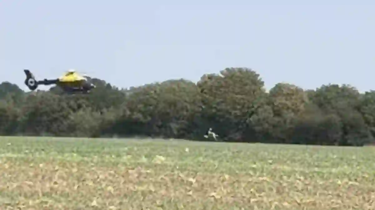 Police helicopter