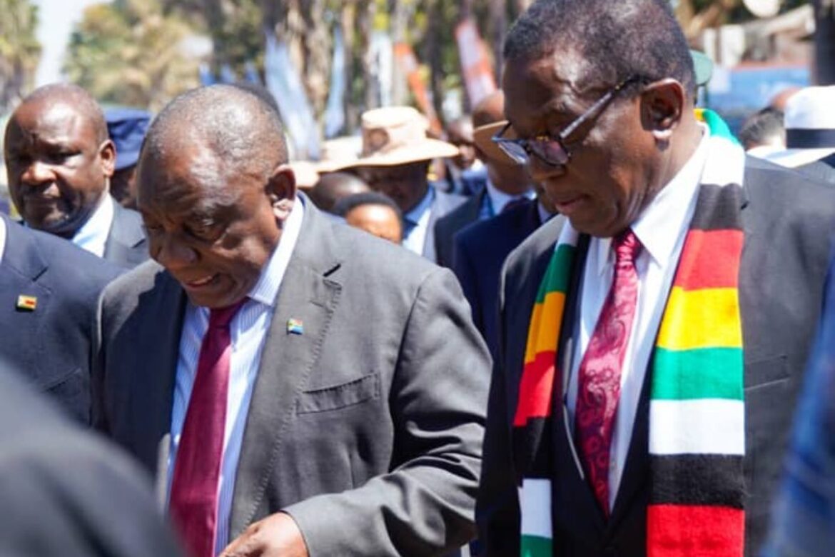 President Cyril Ramaphosa attends Zimbabwe Agricultural Show as Guest of Honour in Harare while strengthening bilateral trade relations