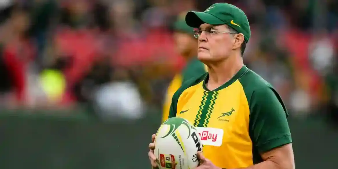 Springbok coach Rassie Erasmus celebrates victory over Wallabies in Pretoria while eyeing upcoming Rugby Championship tests in New Zealand
